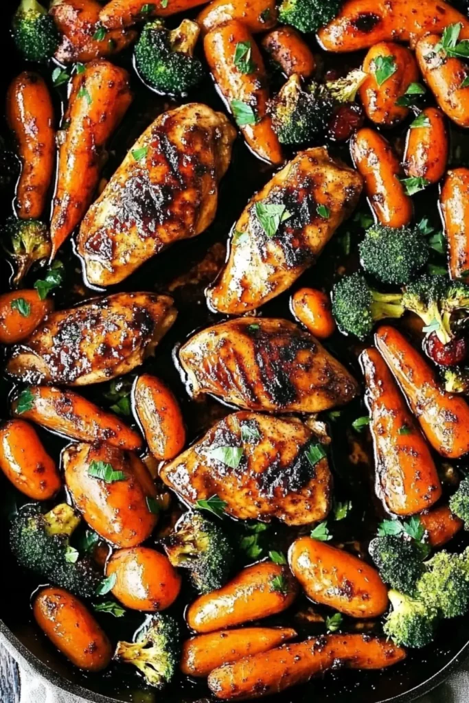 Balsamic Chicken and Veggies Balsamic Chicken and Veggies