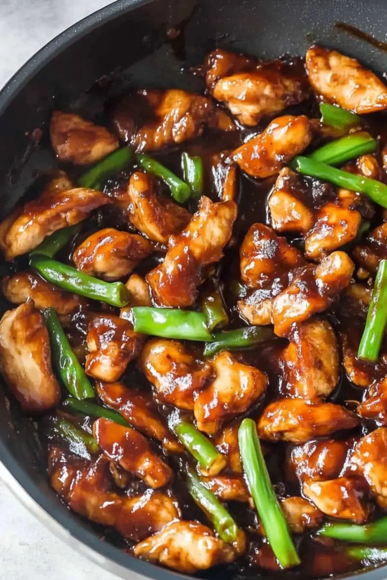 20 Minutes Sweet Savory Mongolian Chicken
