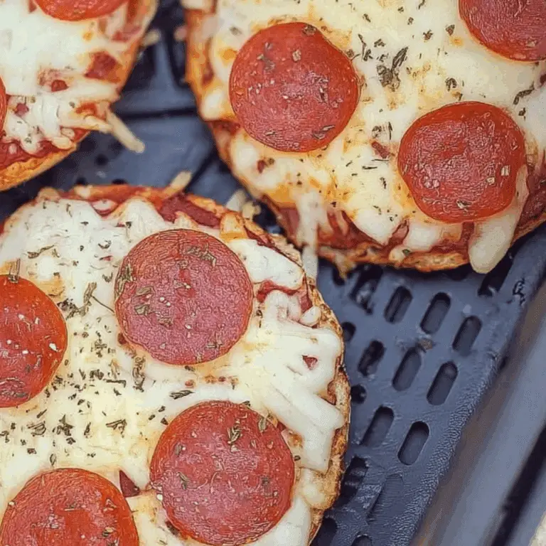 Air Fryer Bagel Pizzas – Quick 10-Minute Recipe