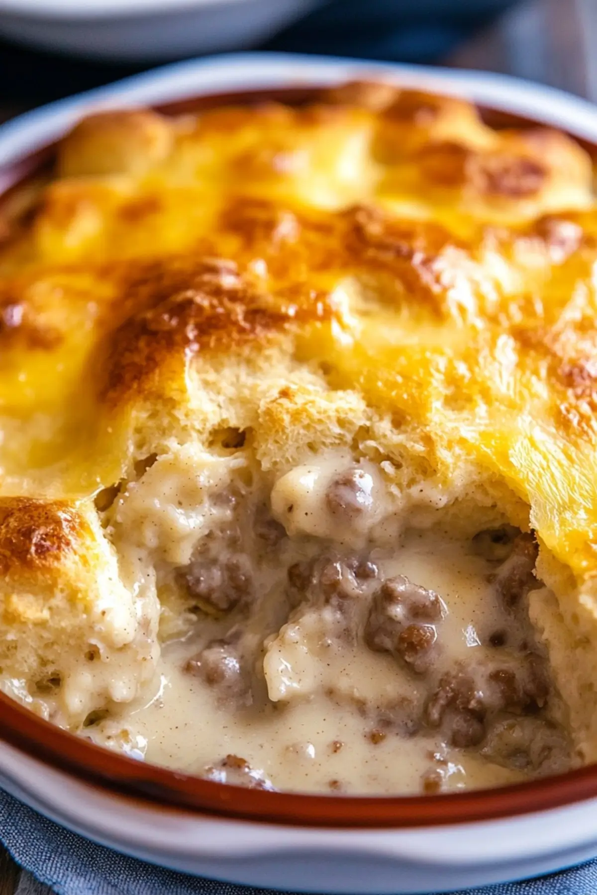 Biscuits and Gravy Casserole