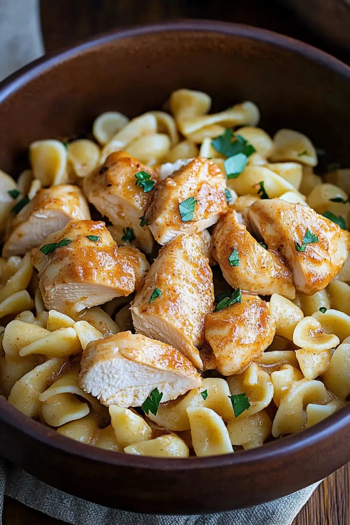 Chicken and Buttered Noodles