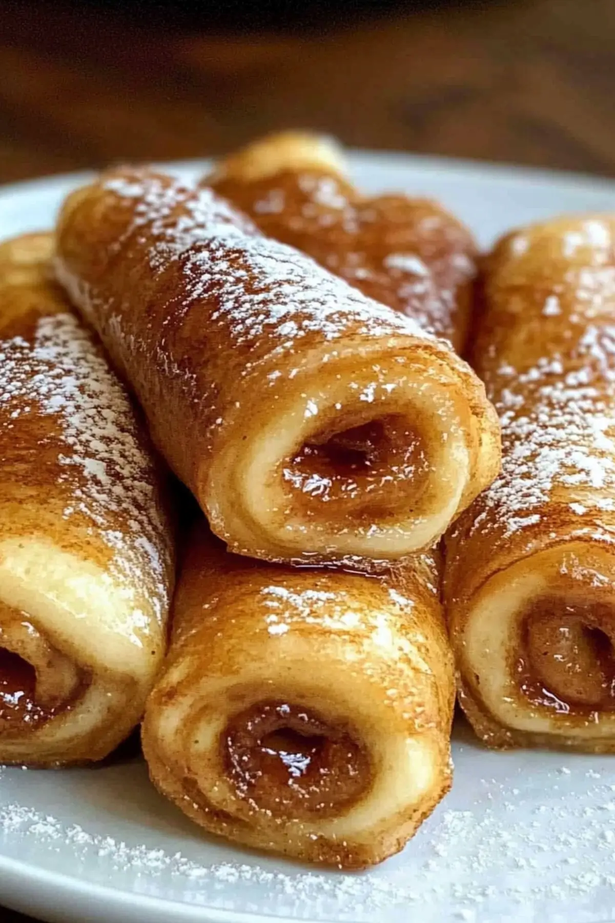 Cinnamon Roll French Toast Roll-Ups