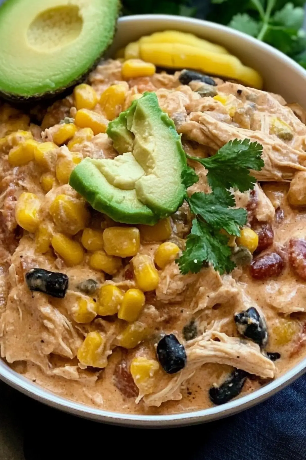 Creamy Slow Cooker Fiesta Chicken