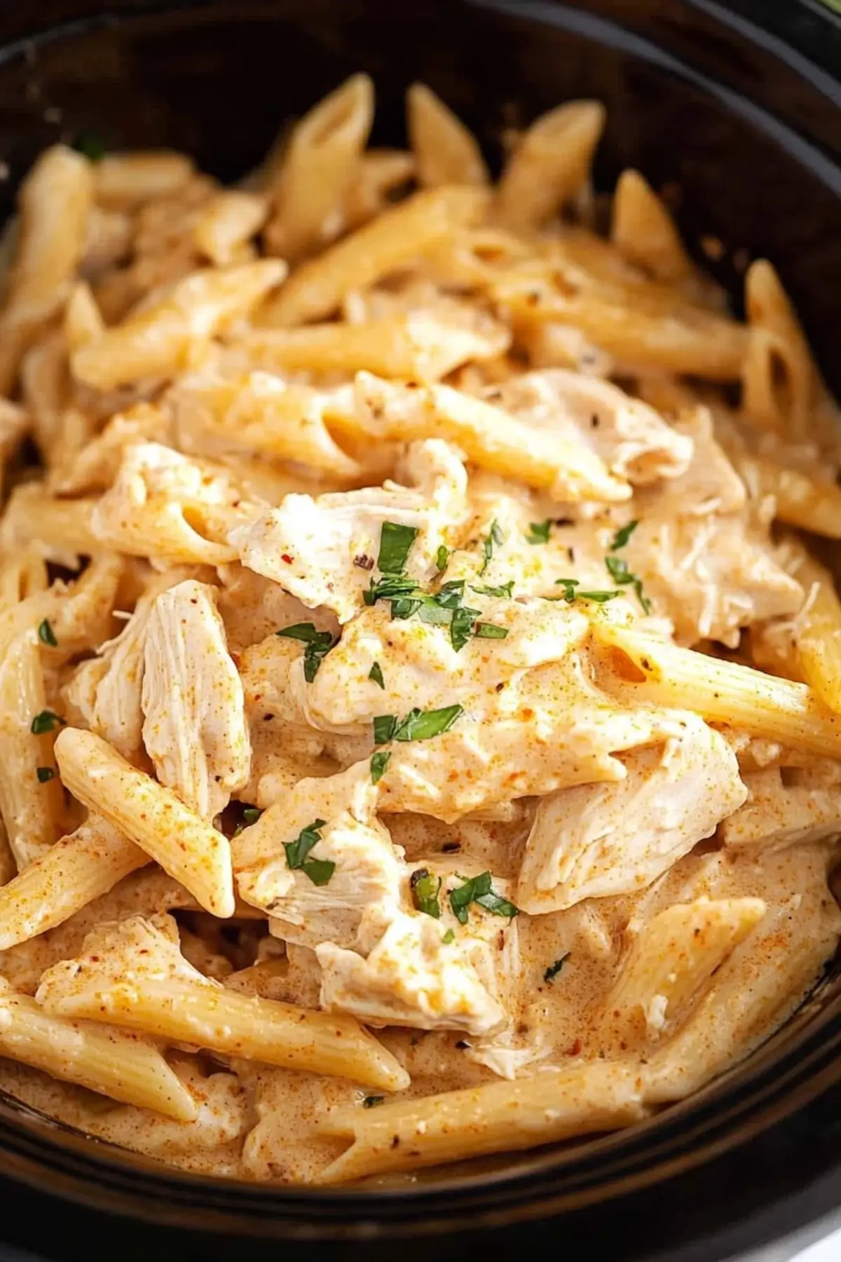 Crock Pot Cajun Chicken Pasta