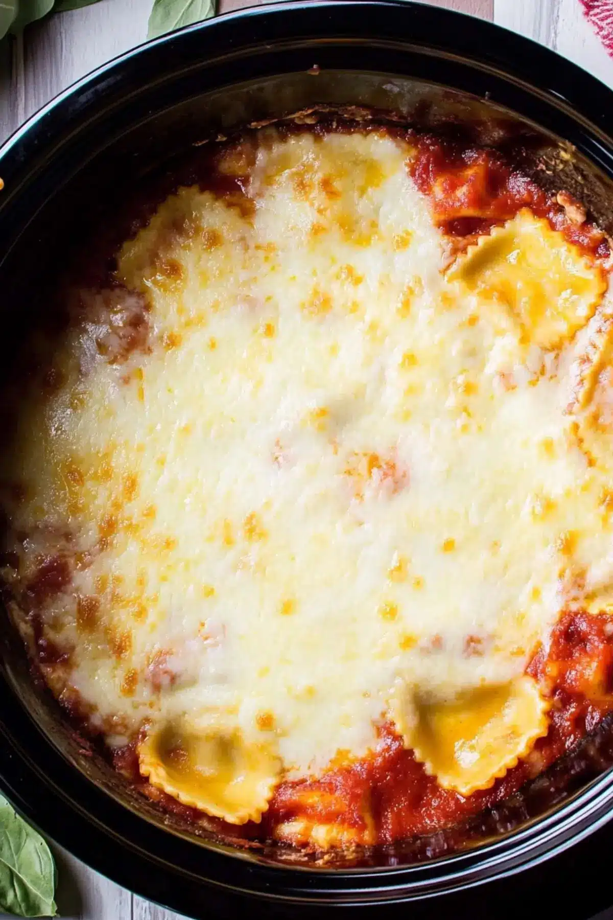Crockpot Ravioli Lasagna Recipe