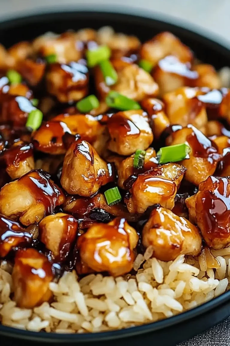 Honey BBQ Chicken Rice