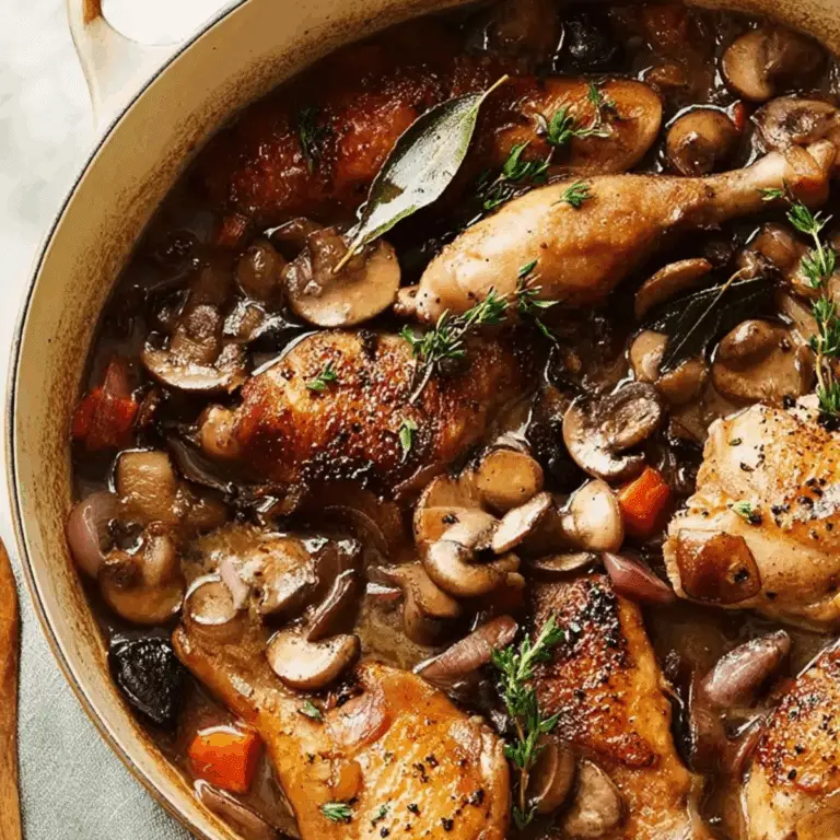 Ina Garten’s Coq au Vin Recipe: Easy & Delicious