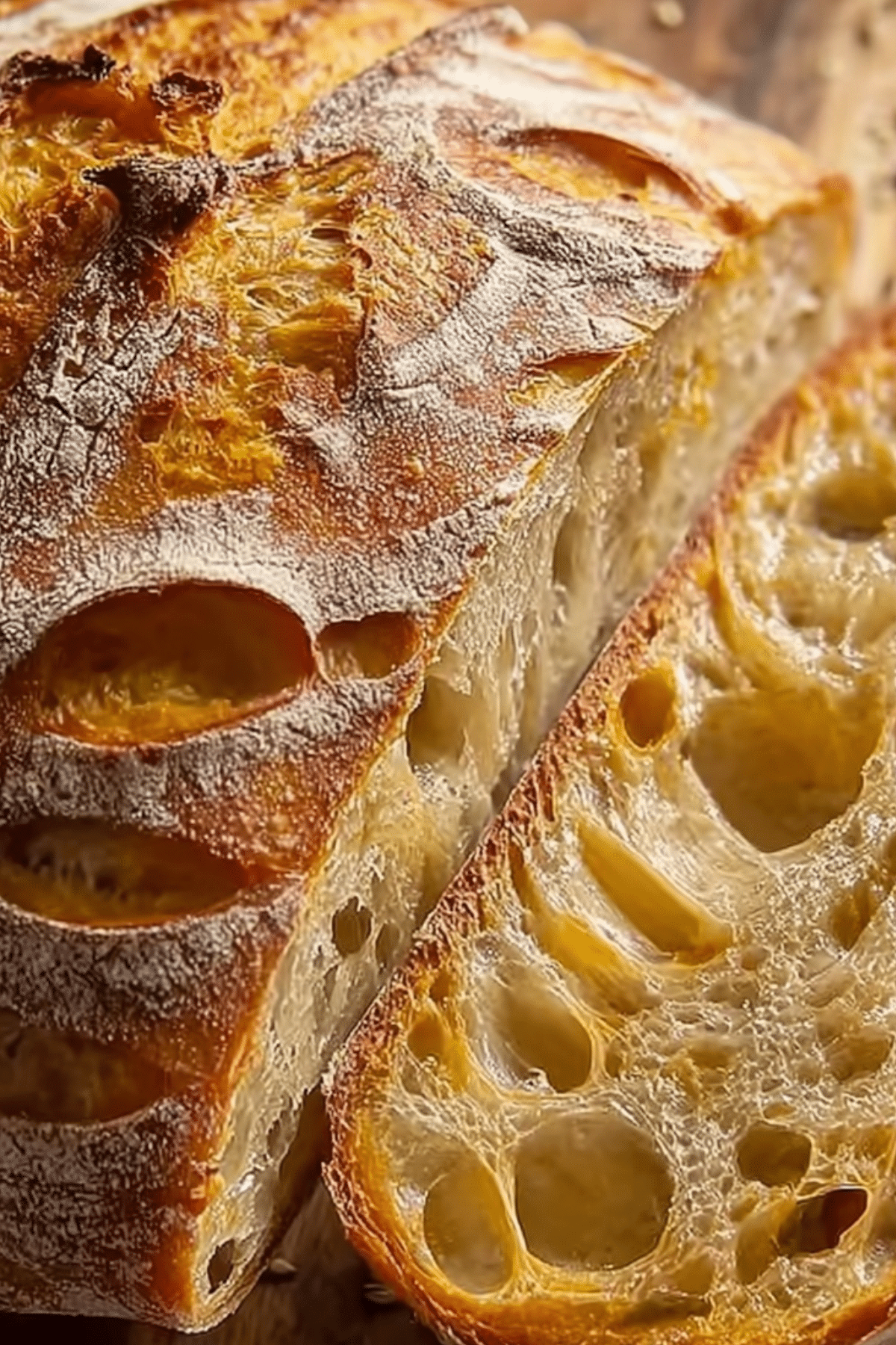 Keto Sourdough Bread loaf with low-carb ingredients