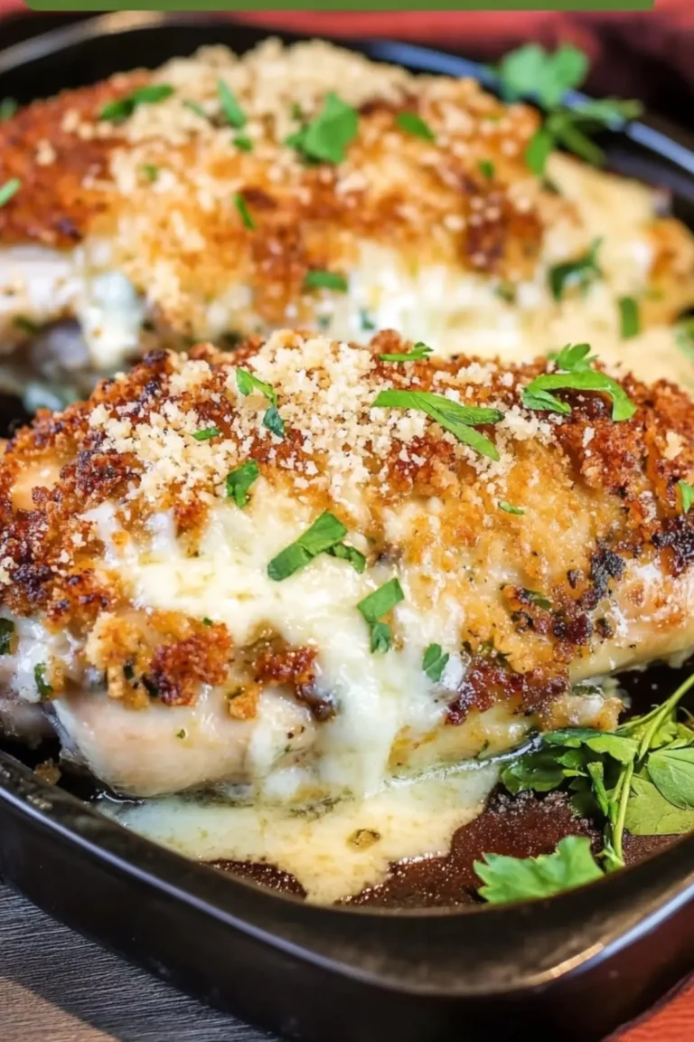 Longhorn Garlic Parmesan Crusted Chicken