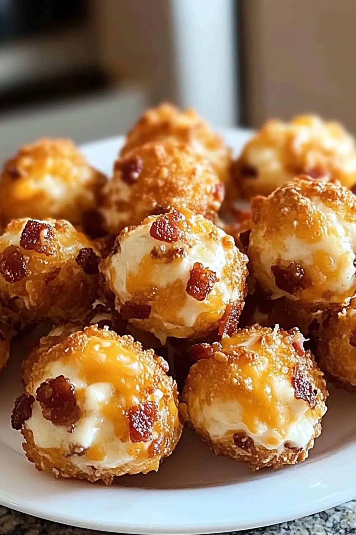 Low Carb Bacon Cheddar Mini Cheese Balls