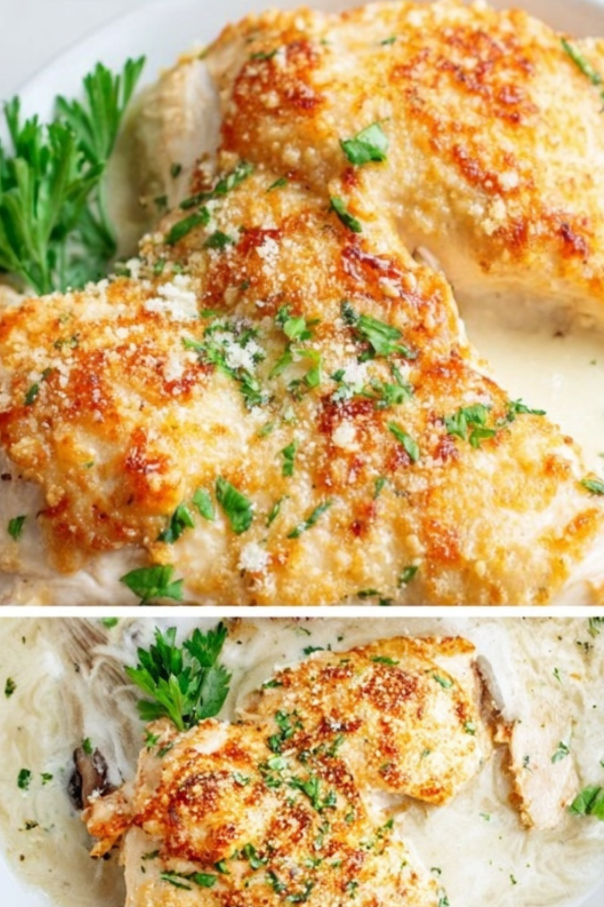 Low Carb Keto Garlic Parmesan Chicken – creamy and delicious recipe