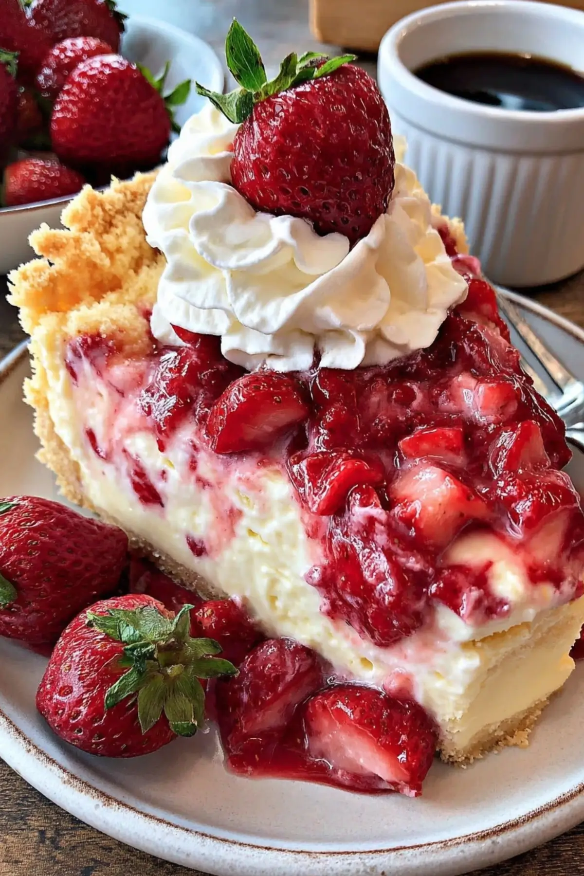 Strawberry Cheesecake Dump Cake Recipe