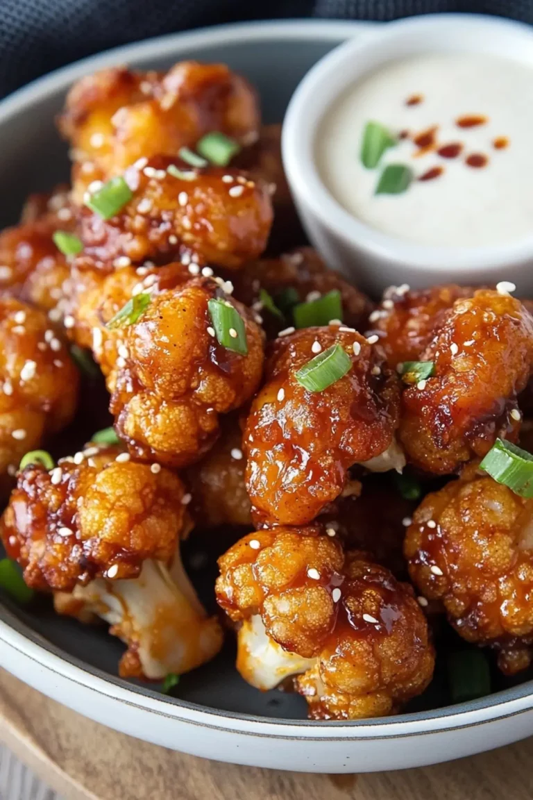 Sweet Chili Cauliflower Wings