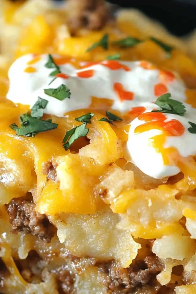 Taco Crock Pot Hashbrown Casserole