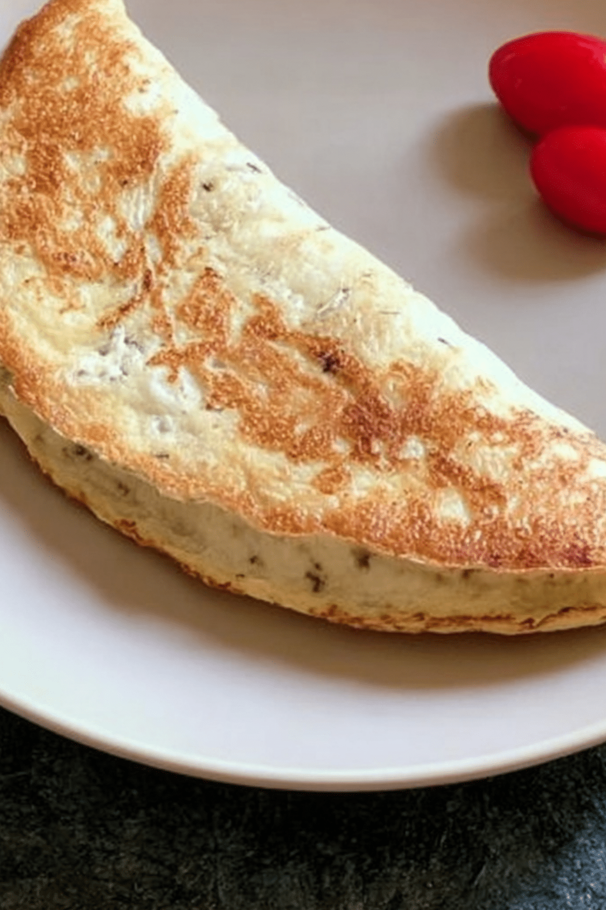 banana omelette for breakfast recipe, healthy breakfast with banana and eggs