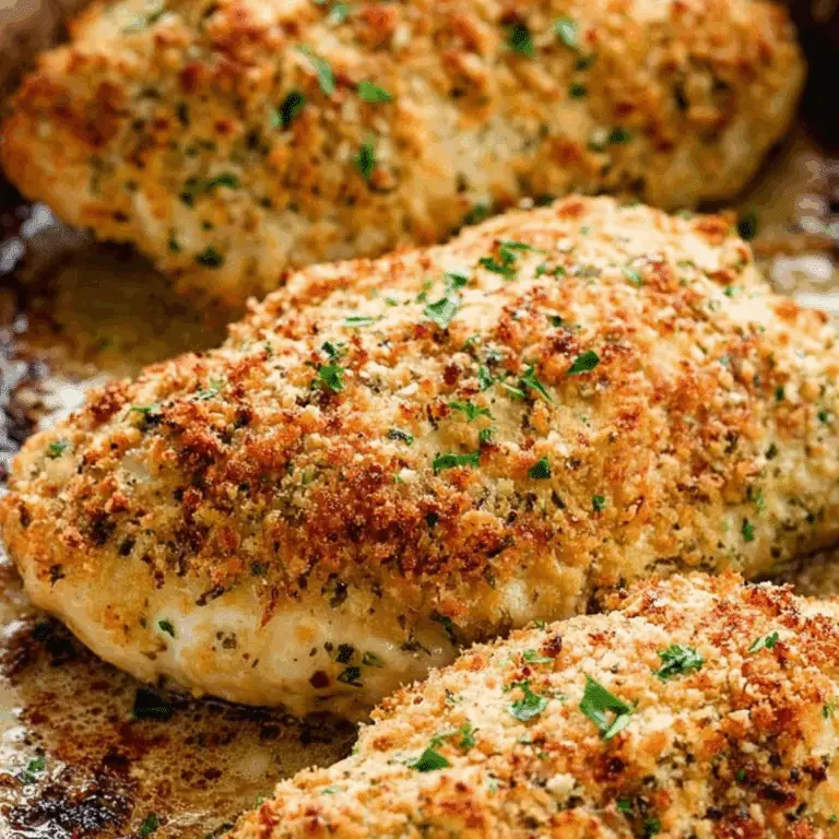 Baked Ranch Chicken served on a plate with crispy coating