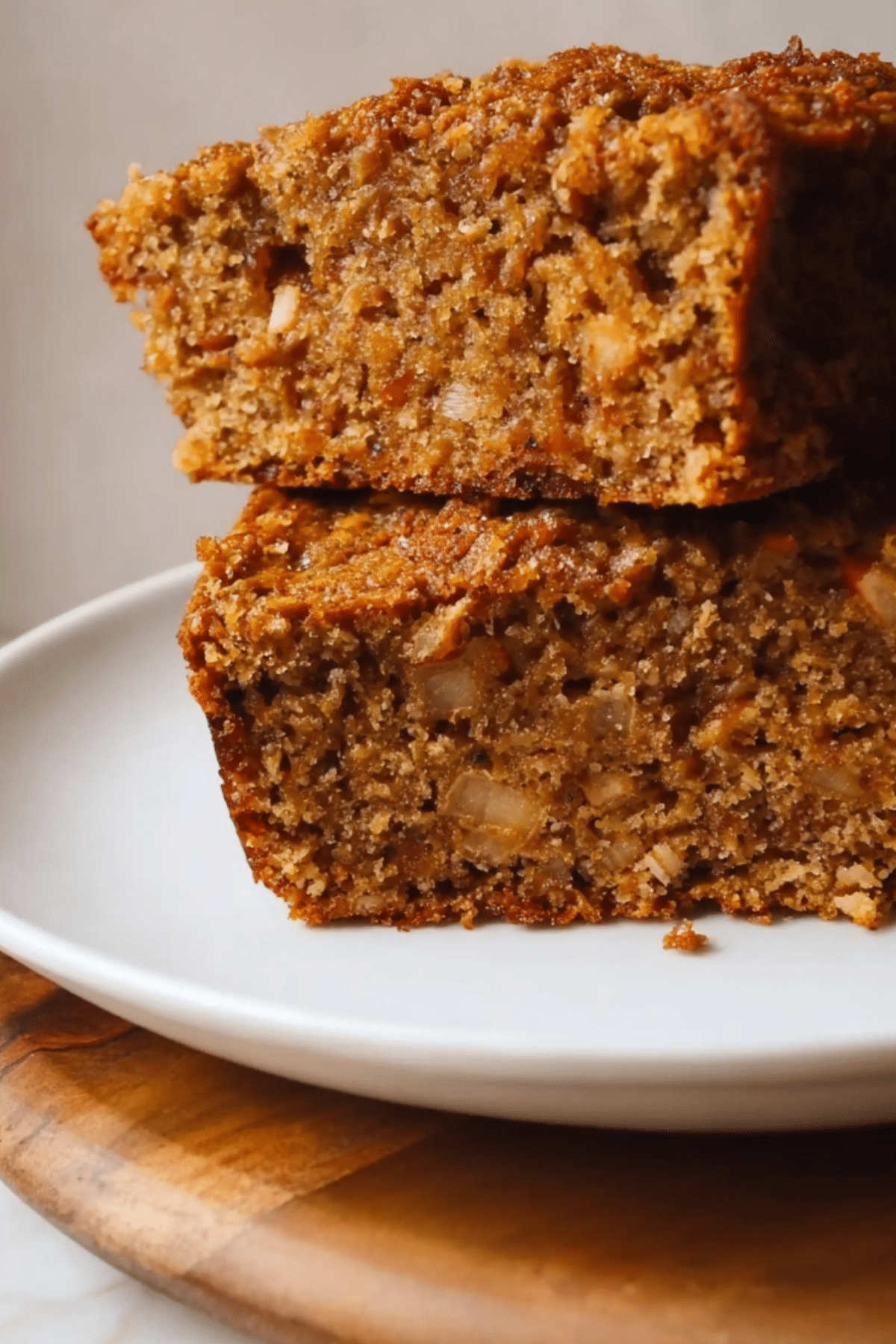 Healthy Breakfast Oatmeal Apple Cake recipe
