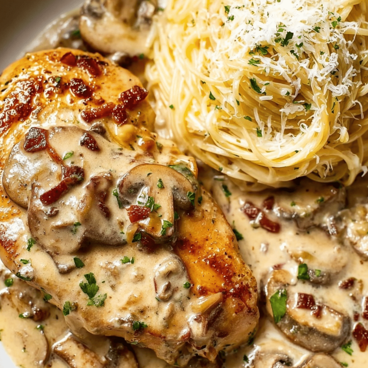 Chicken Riesling Recipe – Easy & Creamy White Wine Sauce - ZazaCook