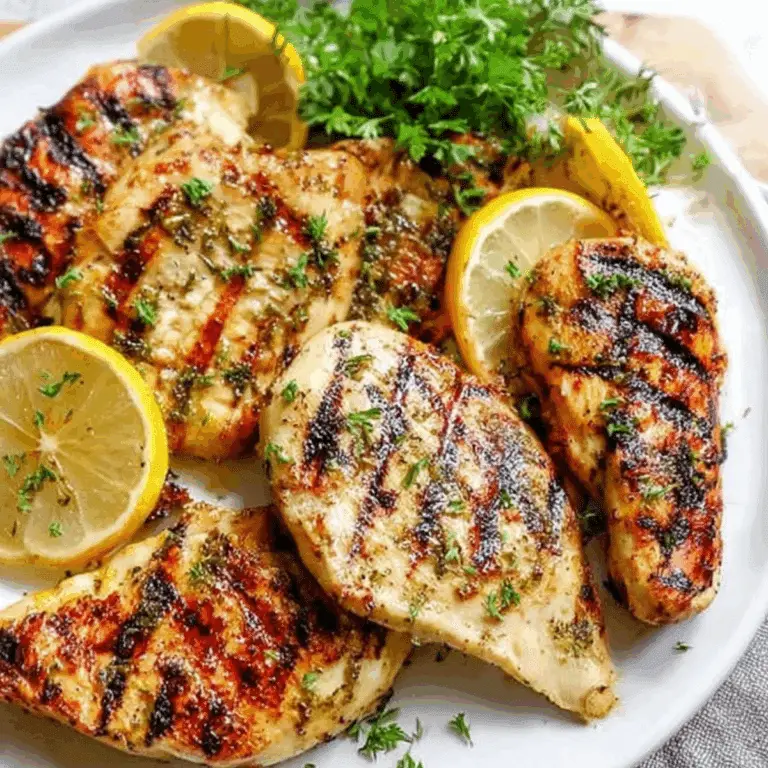 Grilled Lemon Chicken Recipe – 5 Simple Steps for Juicy Flavor