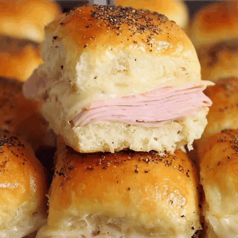 Ham and Havarti Cheese Sliders – Best Baked Snack