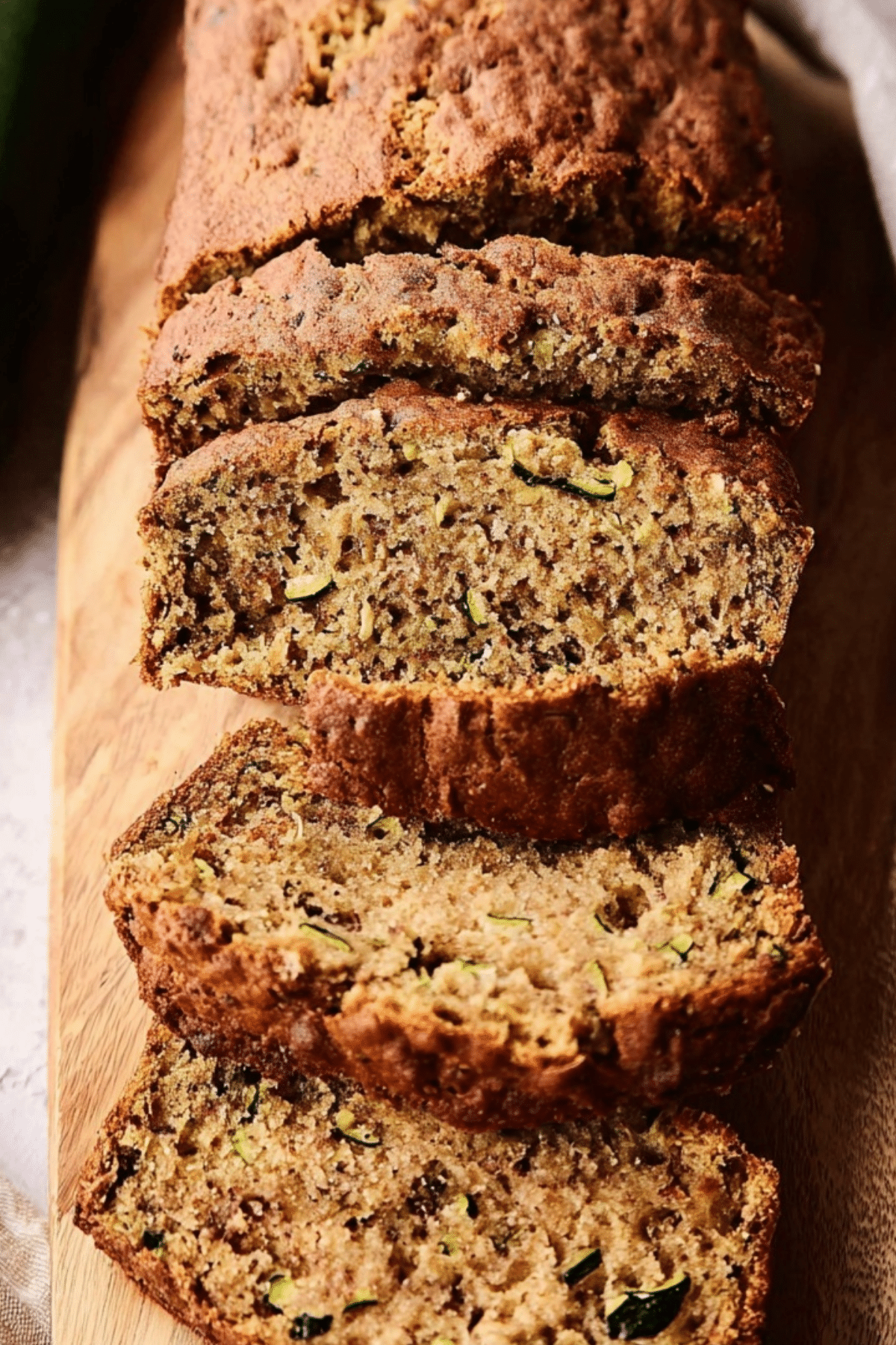 Healthy Zucchini Banana Bread recipe with ripe bananas and zucchini