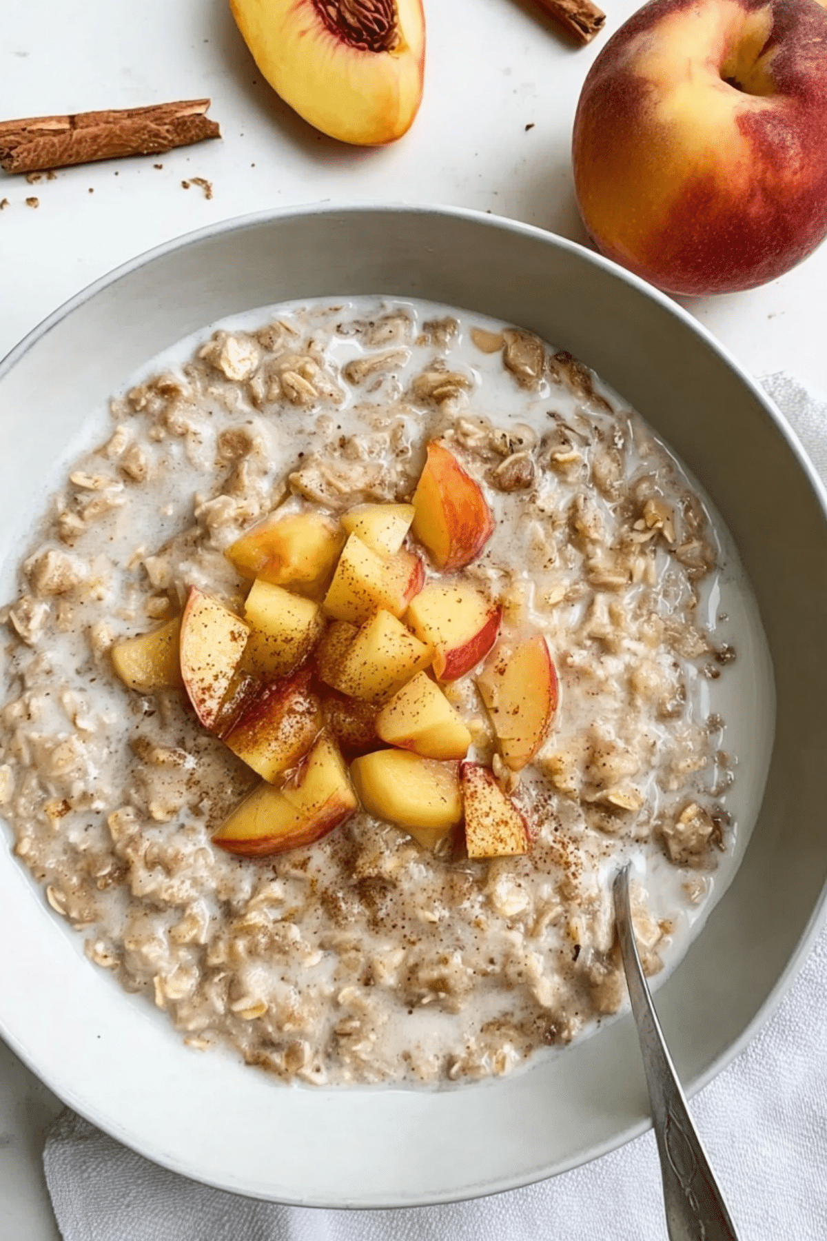 Peaches & Cream Oatmeal
