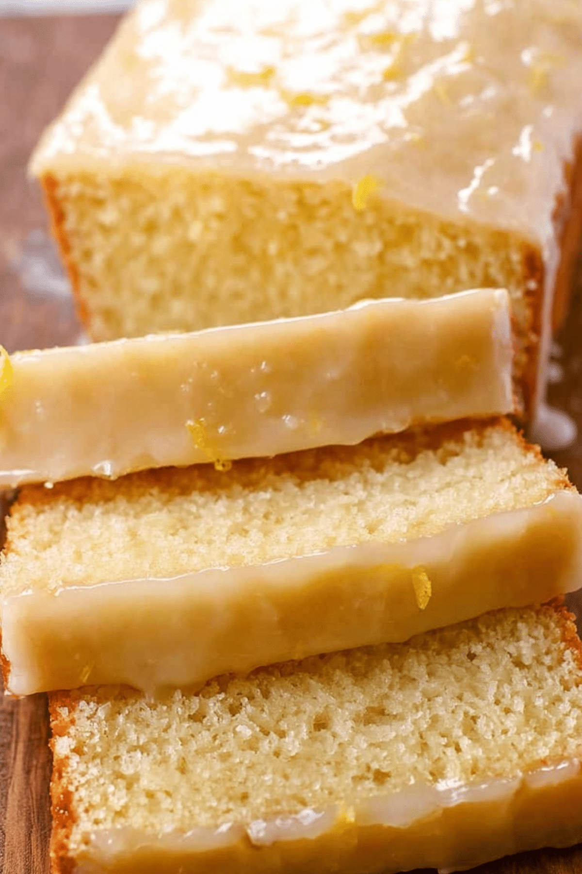 Starbucks Lemon Loaf Recipe with a sweet lemon glaze