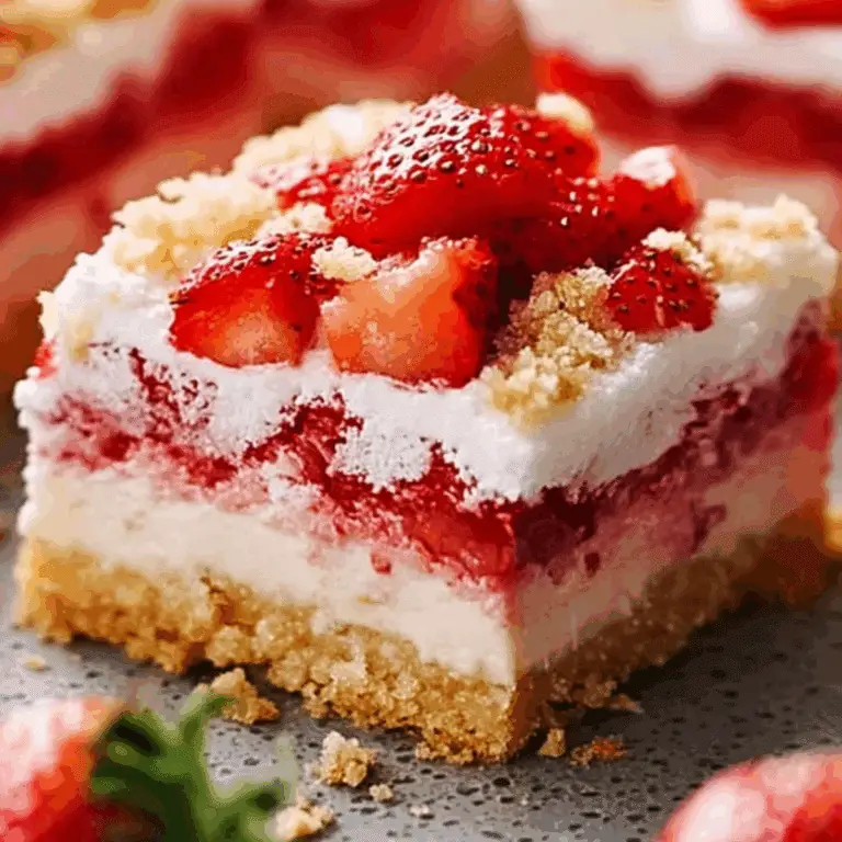 Strawberry Shortcake Bars: Easy and Delicious Recipe