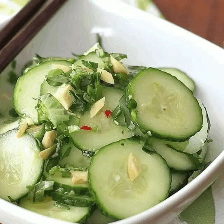 Thai Cucumber Salad – Easy Keto Side Dish