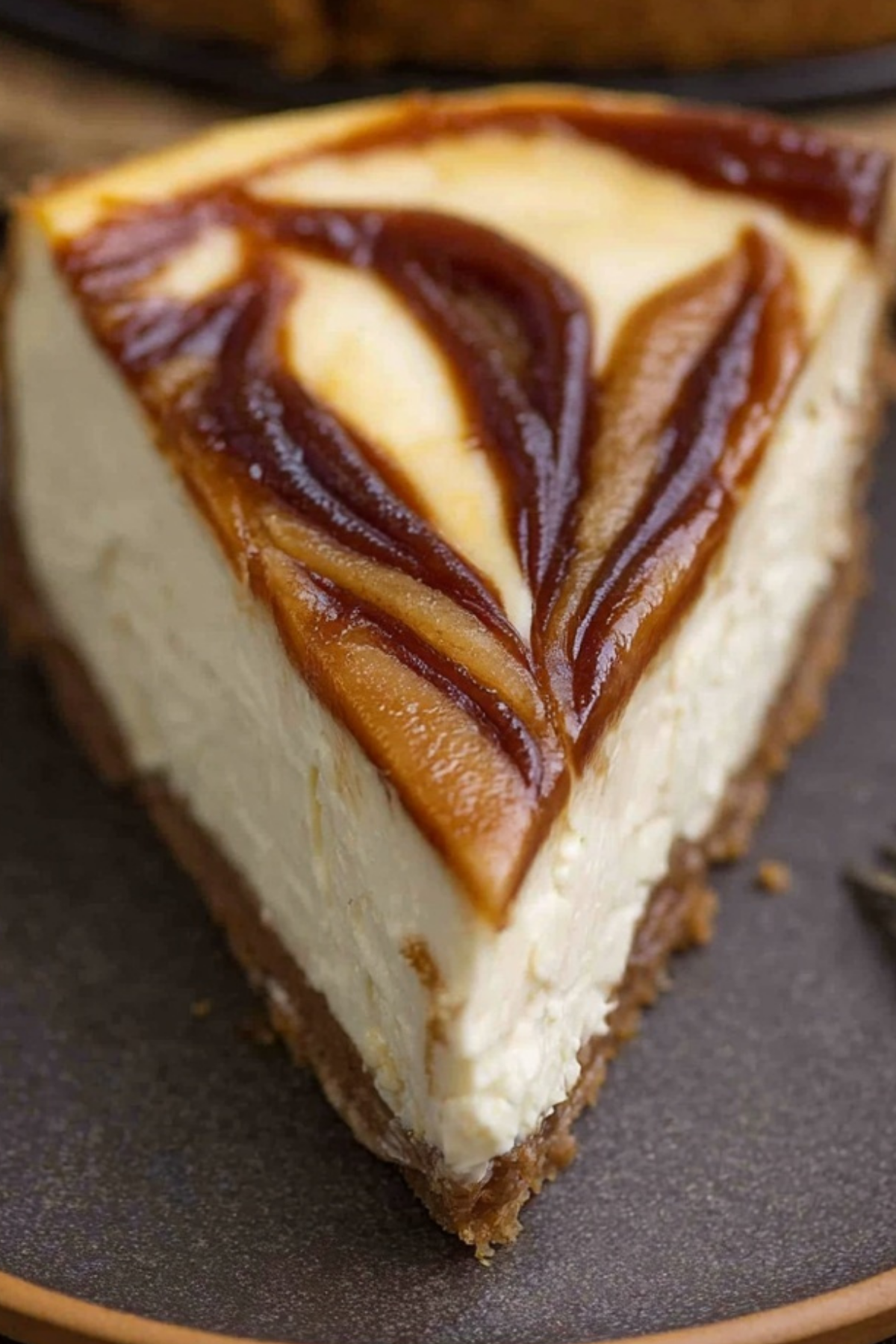 creamy apple butter cheesecake no-bake dessert