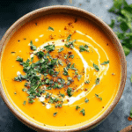 Butternut Squash and Sweet Potato Soup recipe
