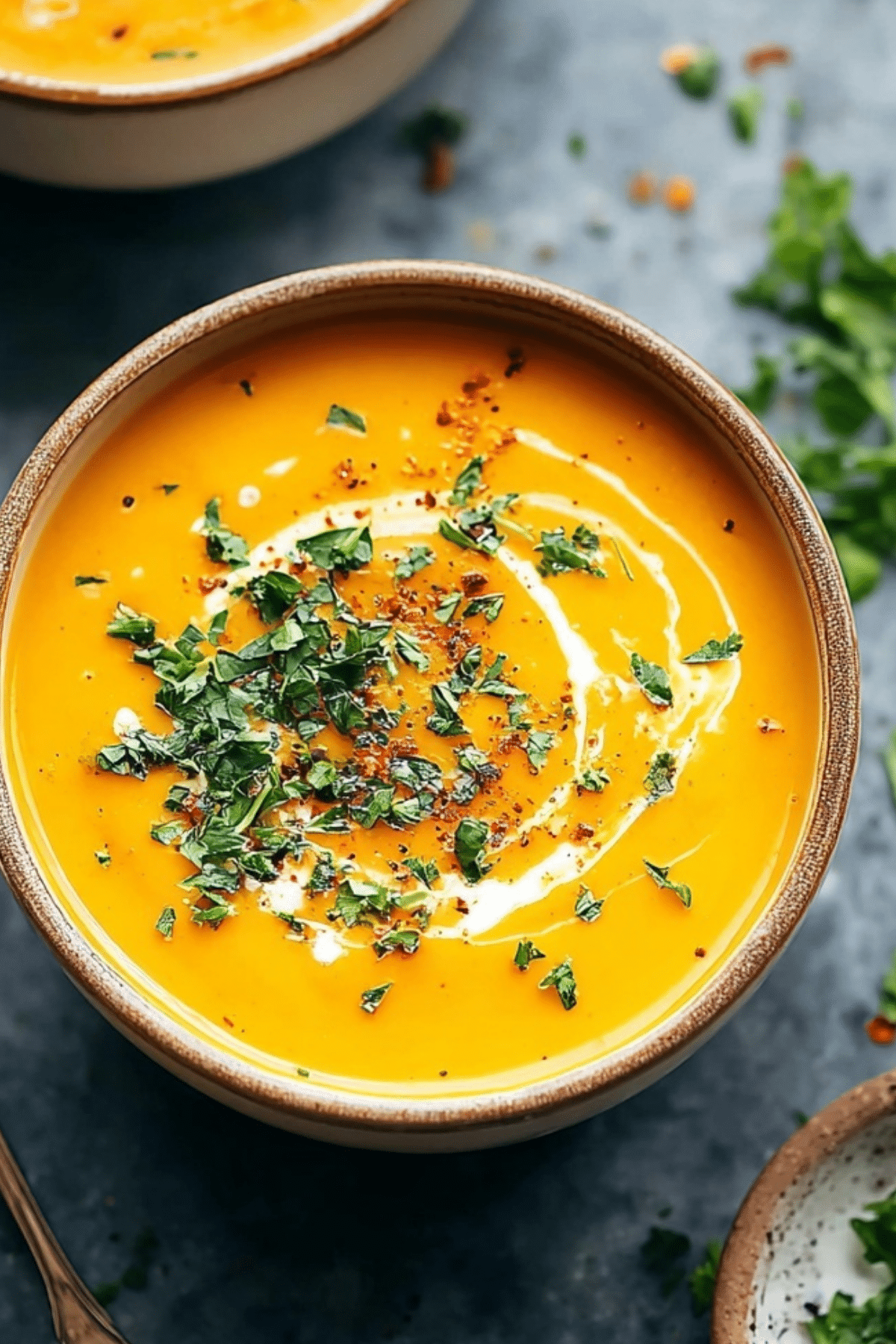 Butternut Squash and Sweet Potato Soup recipe