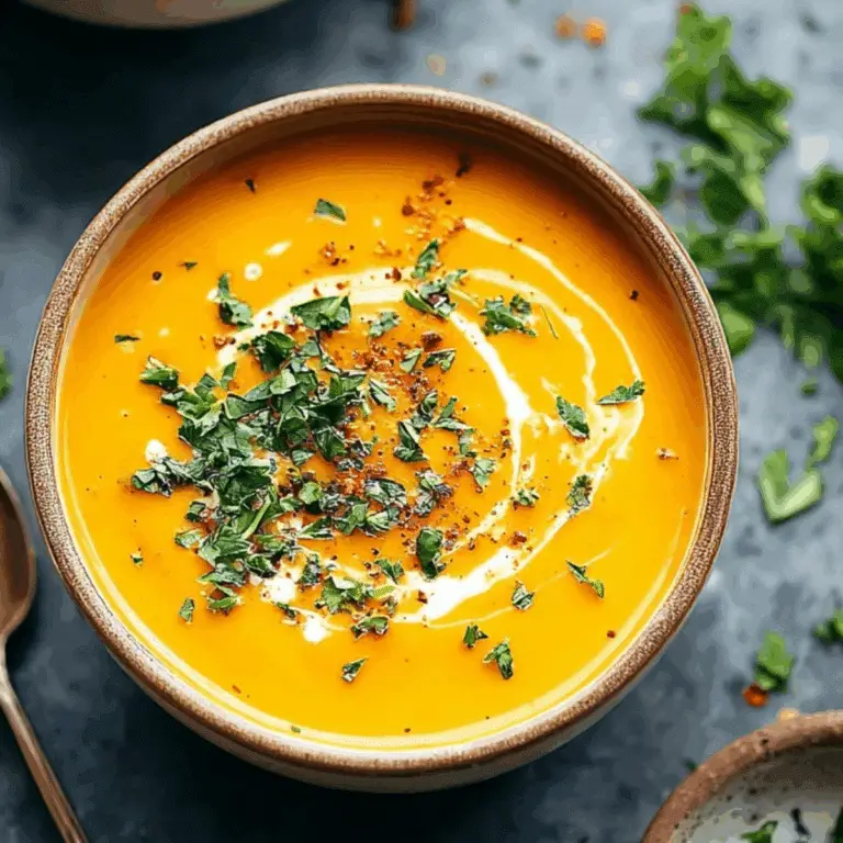 Butternut Squash and Sweet Potato Soup recipe