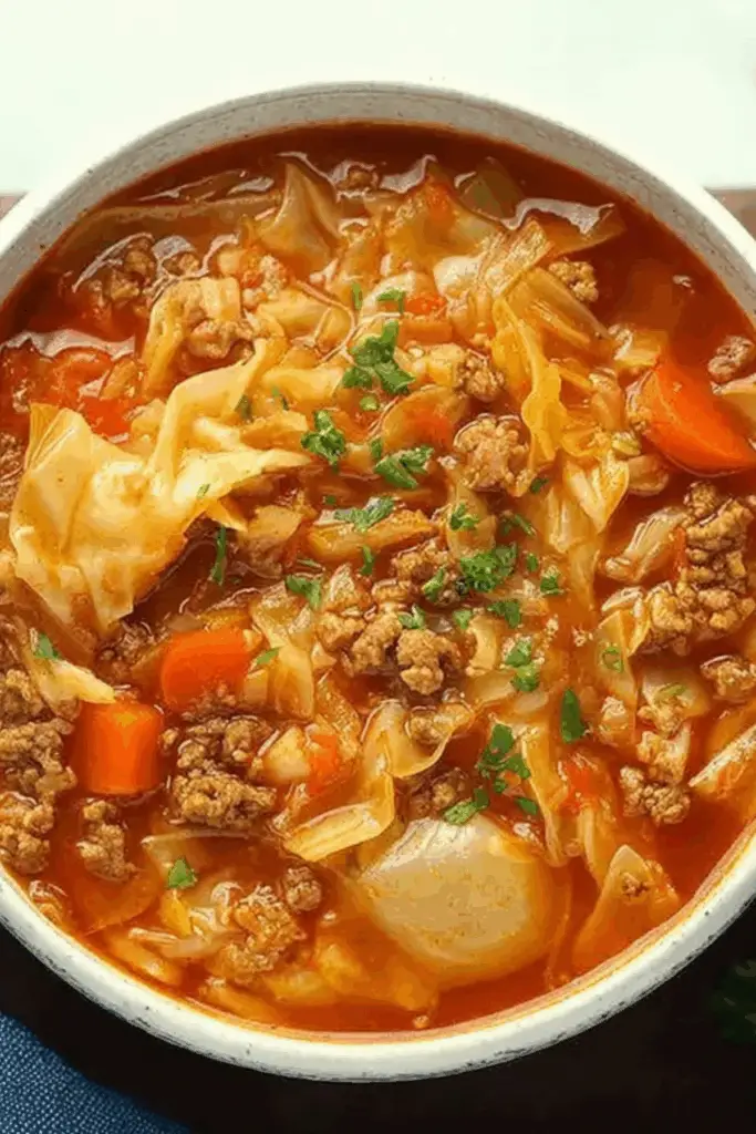 Cabbage Roll Soup – Best One-Pot Meal