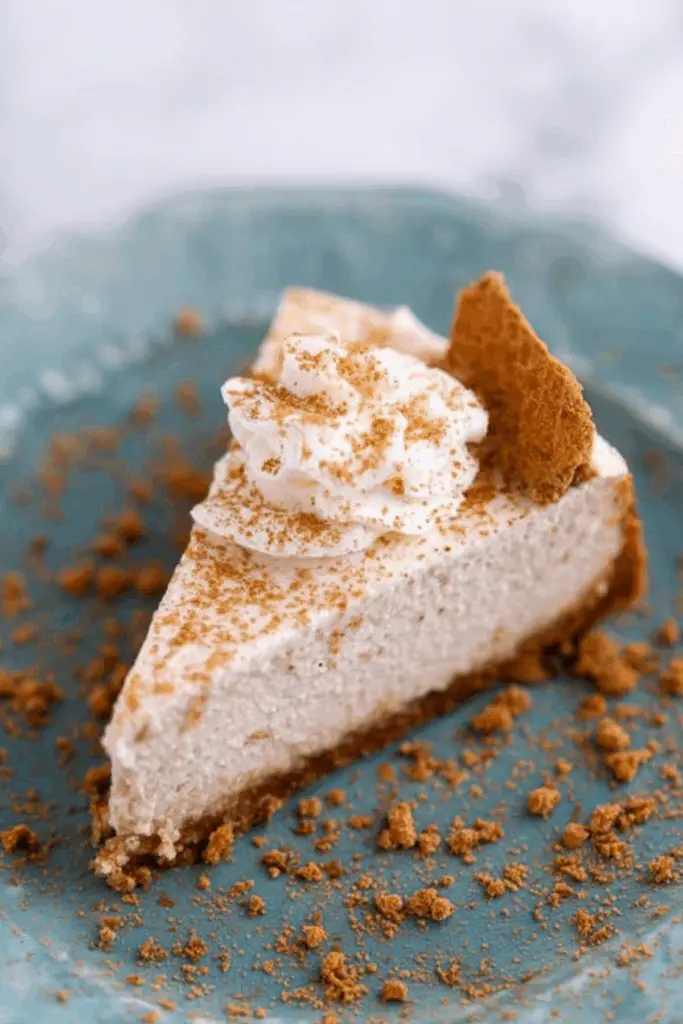 Chai Cheesecake Recipe with spices and whipped cream