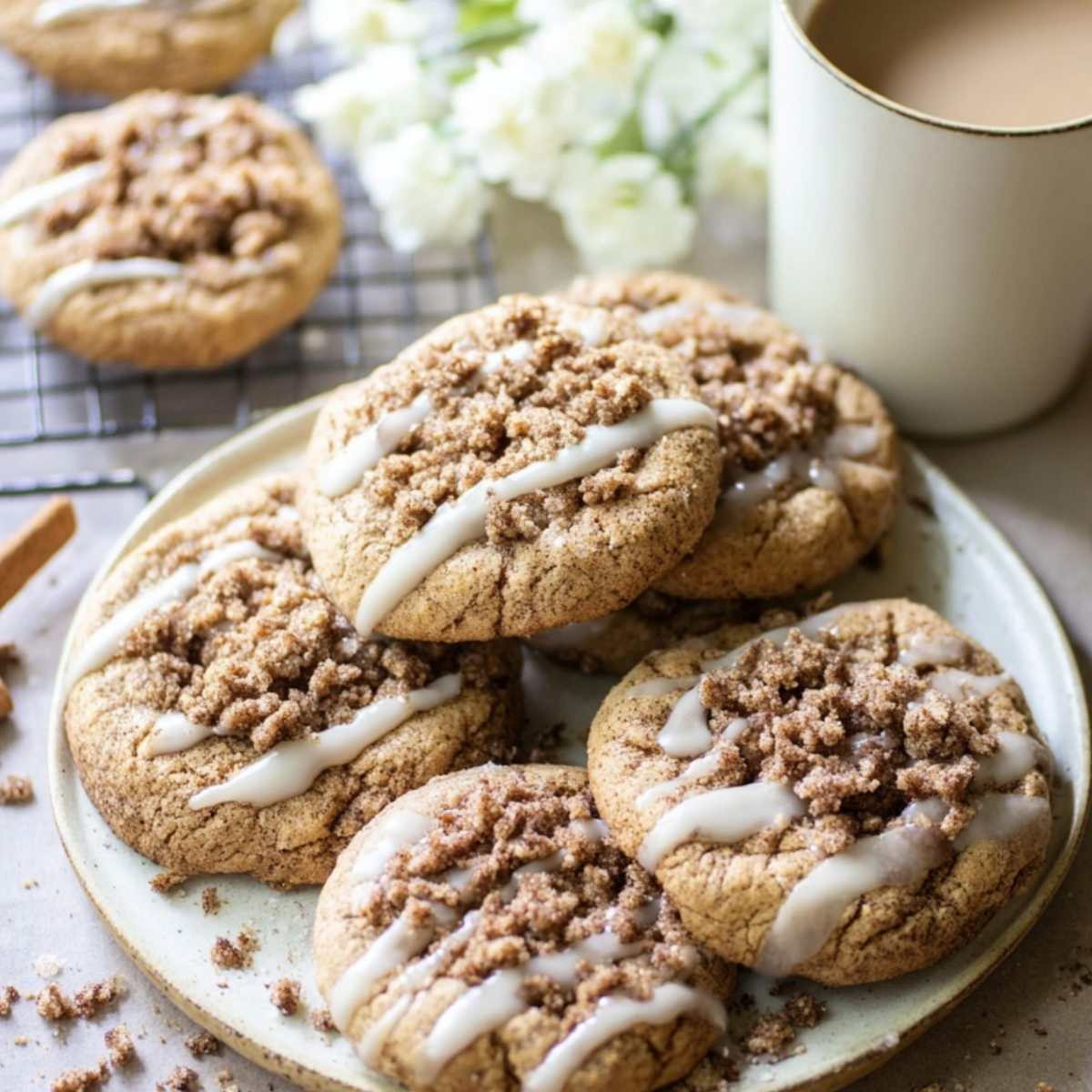 Coffee Cake Cookies – Best Recipe for Cozy Cravings - ZazaCook