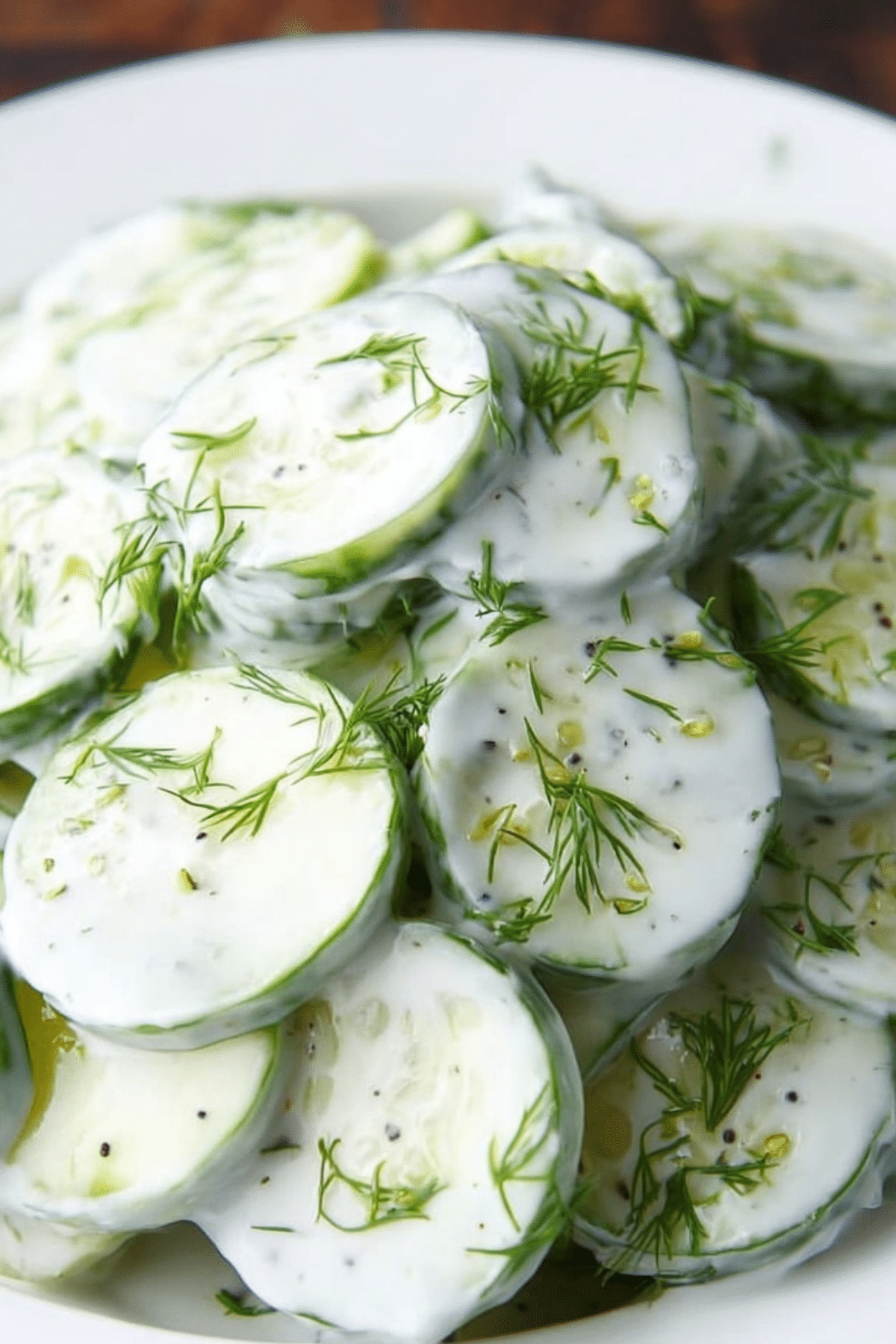 Dill Cucumber Salad – refreshing, keto-friendly side dish