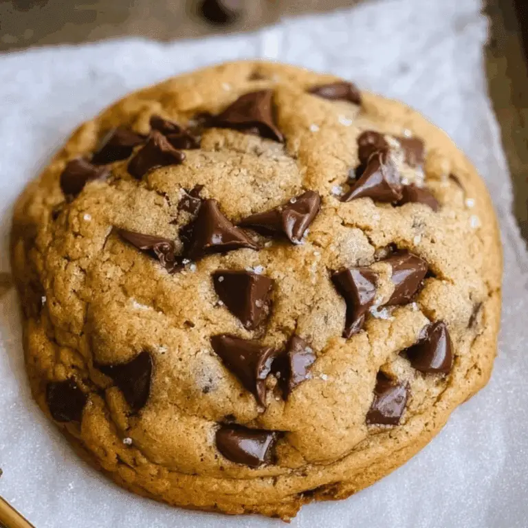 Fall Chocolate Chip Spiced Cookie with warm autumn spices