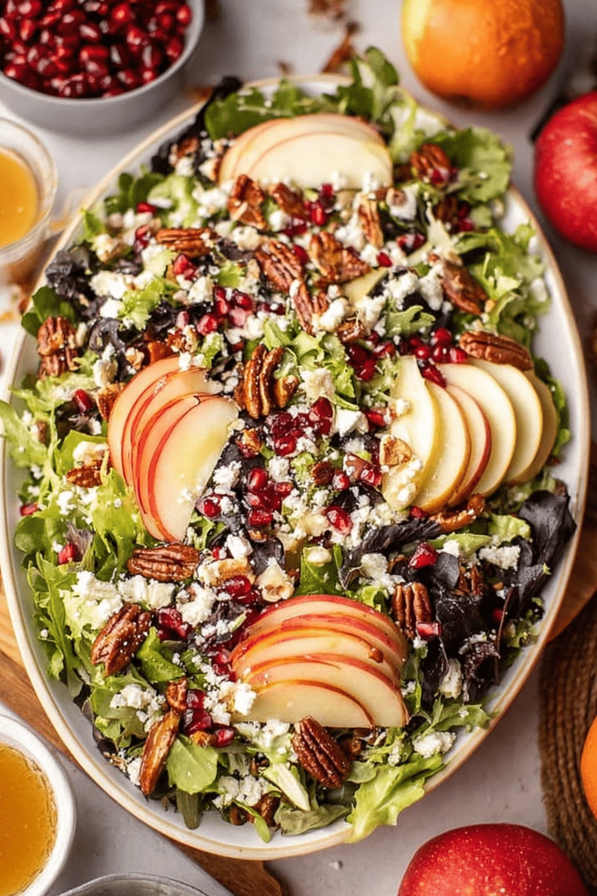 Fall Harvest Salad with Apple Cider Vinaigrette