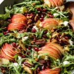 Honeycrisp Apple and Feta Salad with creamy feta and crunchy nuts