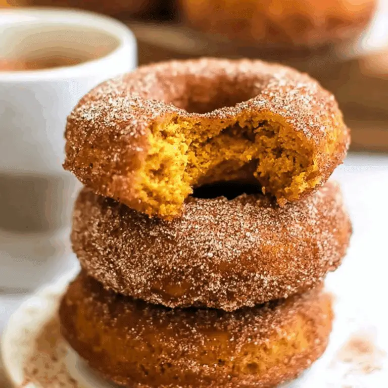 Healthy Pumpkin Donuts Baked Gluten-Free"