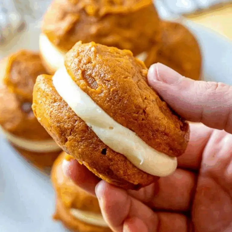 Pumpkin Whoopie Pies with Maple Cream Cheese Filling