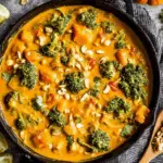 Thai Pumpkin Curry recipe with chicken and vegetables