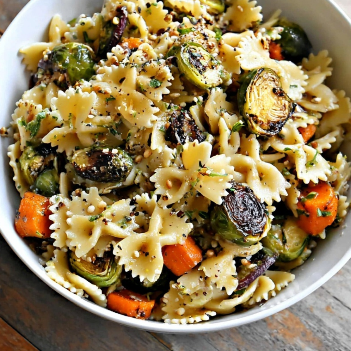 Vegan Fall Pasta Salad - Quick & Easy Recipe - ZazaCook