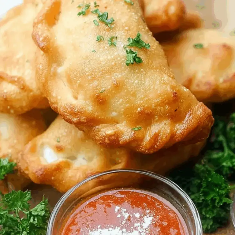 Chicken Alfredo Air Fryer Calzones –  Easy Steps