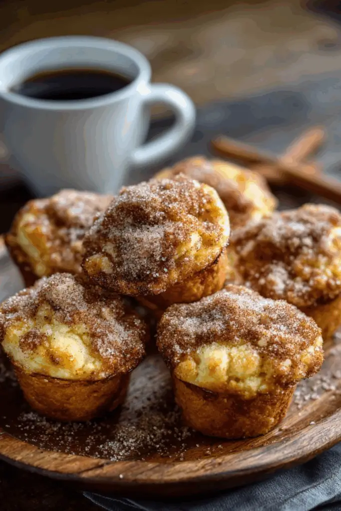 Cinnamon Sugar French Toast Muffins fresh from the oven