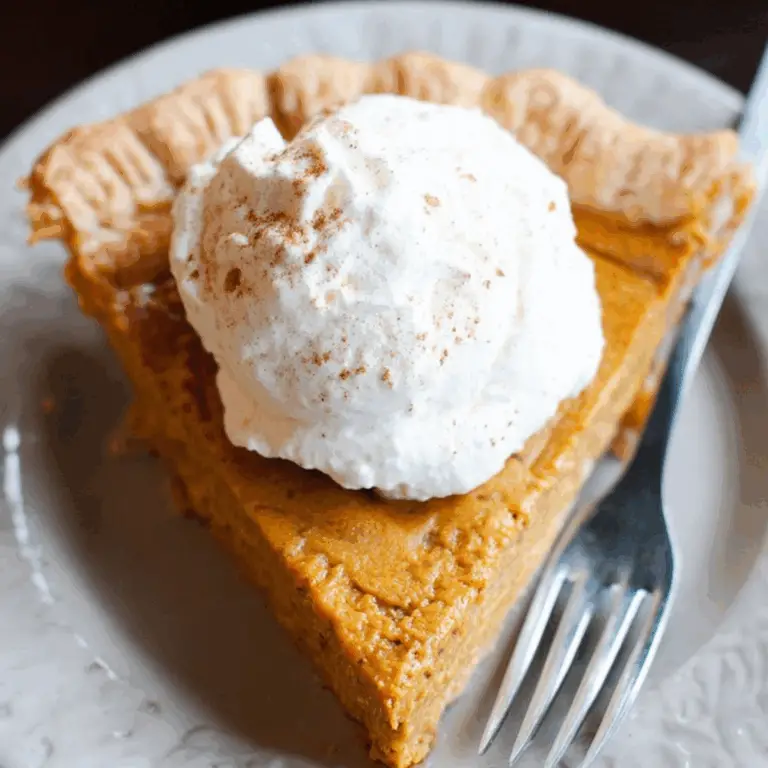 Healthy Pumpkin Pie with coconut milk and oats, a perfect holiday dessert