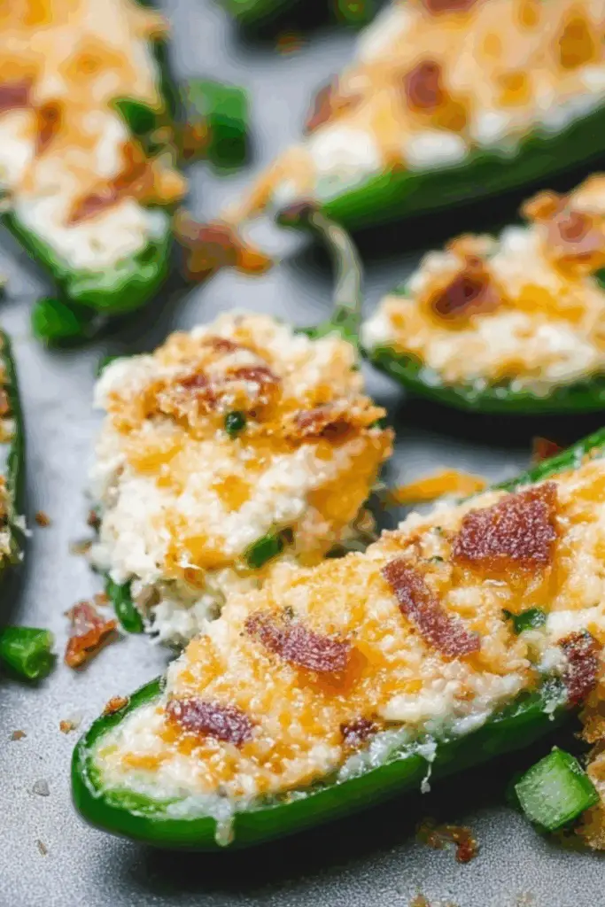 Jalapeno Poppers with Cheddar Cheese – Cheesy, crispy appetizer