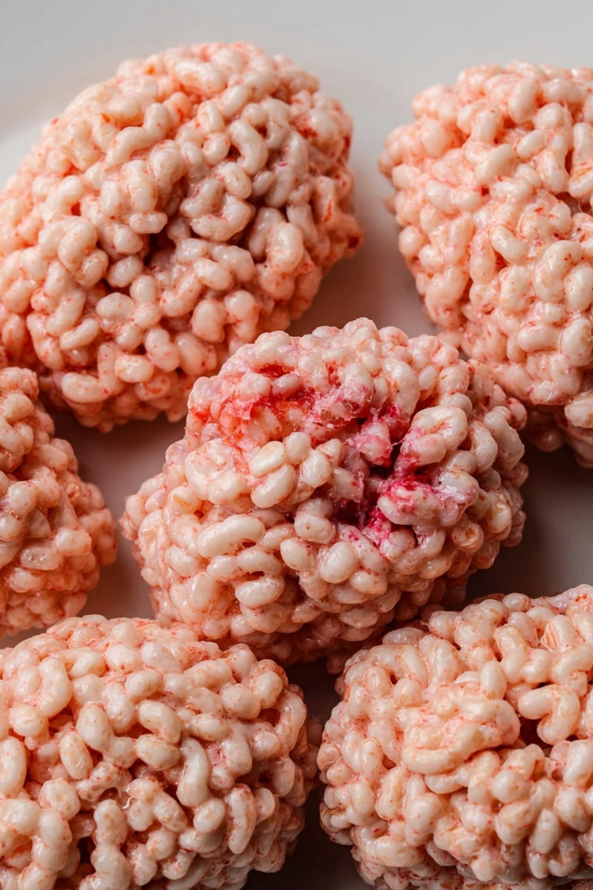 Marshmallow Rice Bubbles Halloween Brains"