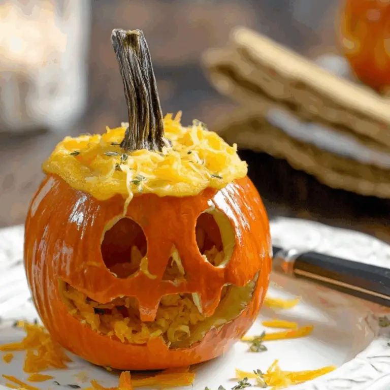 Pumpkin Jack 'n Cheese Bowls served in mini pumpkins